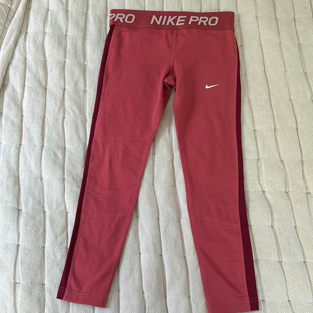 Nike Pro dry-fit leggings girls size M